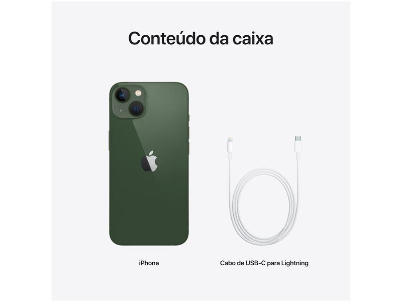 Apple iPhone 13 128GB Verde Tela 6,1” 12M - iPhone 13 - Magazine Luiza